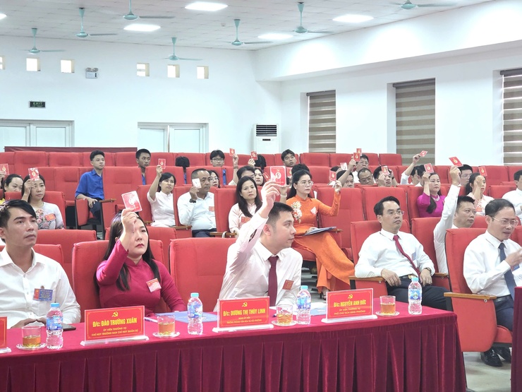 Đảng bộ UBND phường Xuân Phương Đại hội lần thứ I, nhiệm kỳ 2025 - 2030.- Ảnh 6.