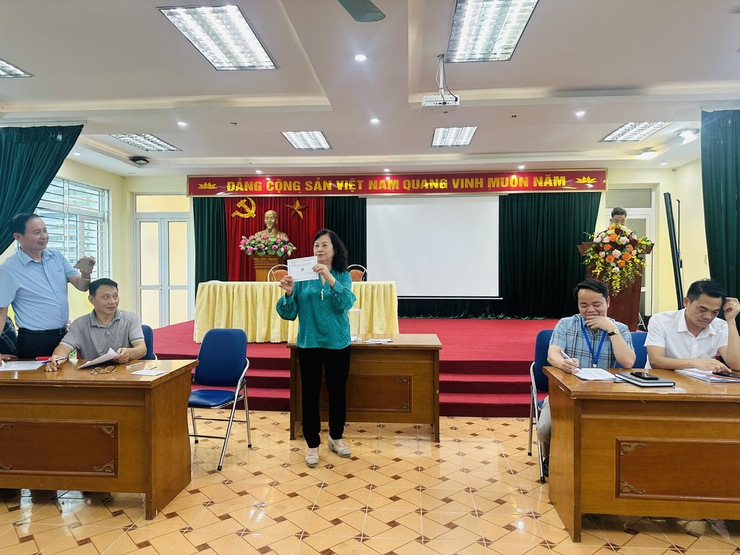 Phường Yên Nghĩa tổ chức bốc thăm đất tái định cư dự án Vành đai 4 vùng Thủ đô- Ảnh 7.