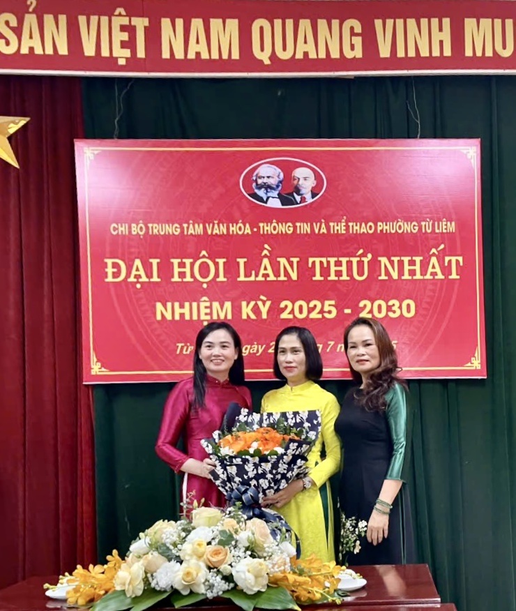 Đại hội Chi bộ Trung tâm Văn hóa - Thông tin và Thể thao phường Từ Liêm lần thứ I, nhiệm kỳ 2025 - 2030- Ảnh 2.