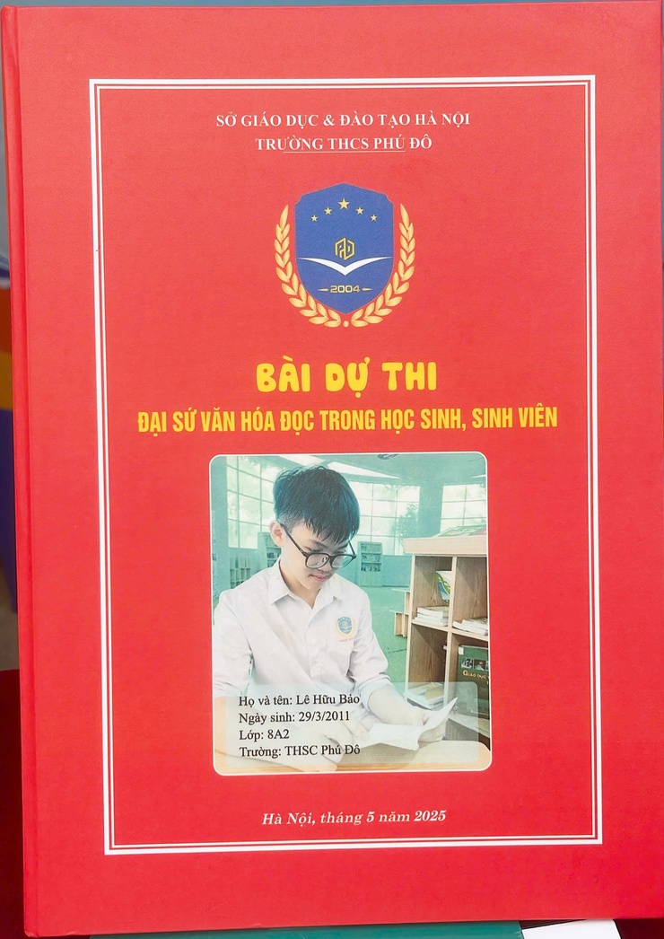 Lễ trao giải Cuộc thi Đại sứ Văn hóa đọc thành phố Hà Nội năm 2025- Ảnh 3.