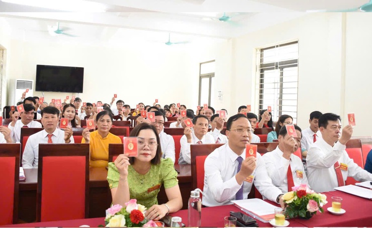 ĐẢNG BỘ CÁC CƠ QUAN ĐẢNG XÃ ỨNG HOÀ TỔ CHỨC ĐẠI HỘI LẦN THỨ NHẤT, NHIỆM KỲ 2025 – 2030.- Ảnh 3.