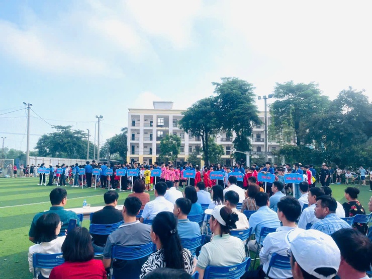 XÃ THIÊN LỘC KHAI MẠC GIẢI BÓNG ĐÁ NHI ĐỒNG HÈ NĂM 2025- Ảnh 4.