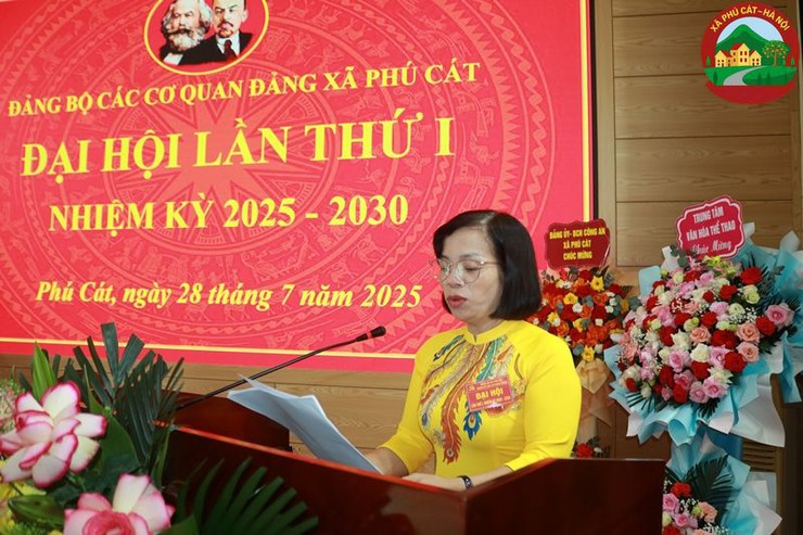 Đại hội Đảng bộ các cơ quan Đảng xã Phú Cát lần thứ I, nhiệm kỳ 2025 – 2030- Ảnh 10.