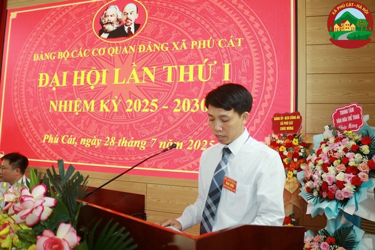 Đại hội Đảng bộ các cơ quan Đảng xã Phú Cát lần thứ I, nhiệm kỳ 2025 – 2030- Ảnh 11.