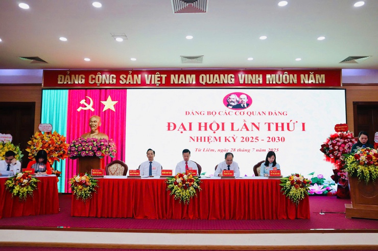 Đại hội Đảng bộ các cơ quan Đảng phường Từ Liêm
 lần thứ I, nhiệm kỳ 2025 –  2030 thành công tốt đẹp.- Ảnh 3.