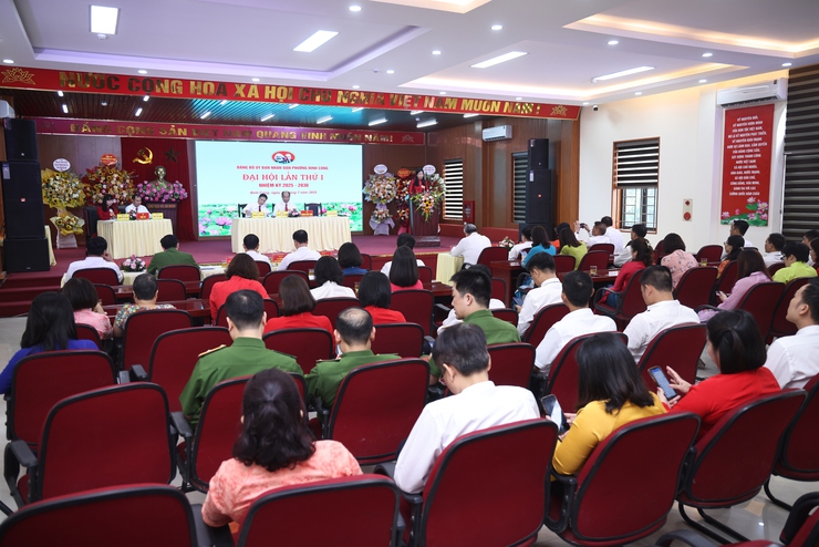 Đại hội Đảng bộ Ủy ban nhân dân phường Định Công lần thứ nhất, nhiệm kỳ 2025 - 2030- Ảnh 8.