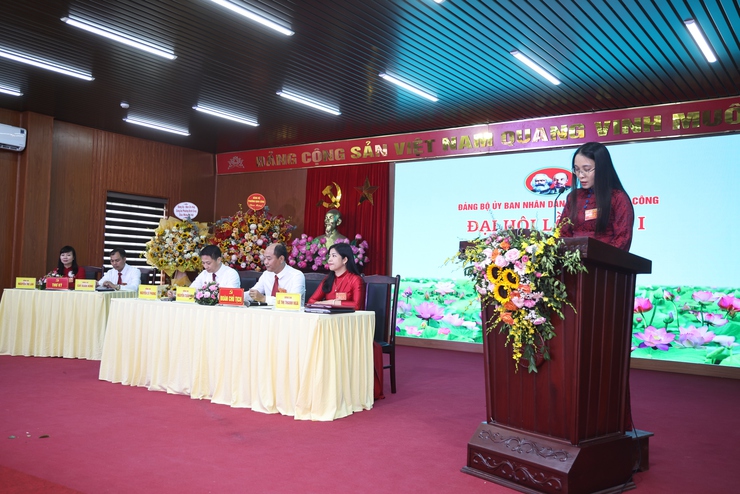 Đại hội Đảng bộ Ủy ban nhân dân phường Định Công lần thứ nhất, nhiệm kỳ 2025 - 2030- Ảnh 10.