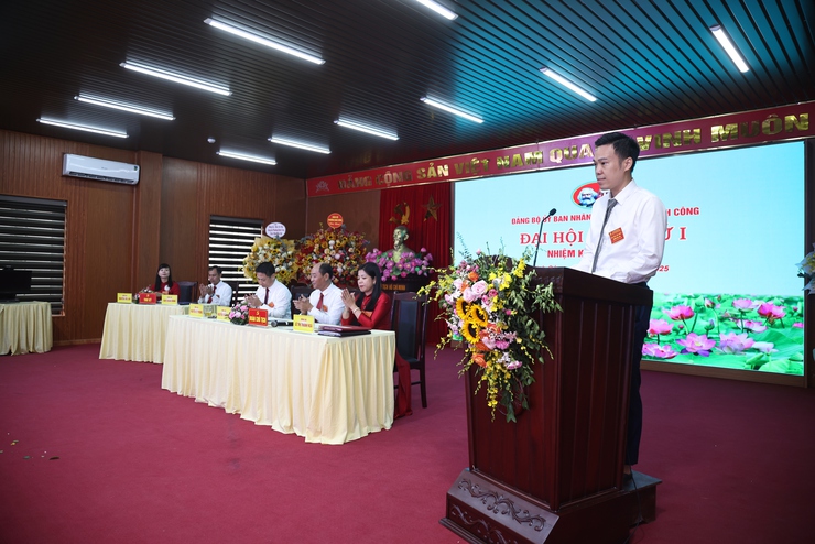 Đại hội Đảng bộ Ủy ban nhân dân phường Định Công lần thứ nhất, nhiệm kỳ 2025 - 2030- Ảnh 11.