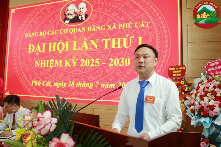 Đại hội Đảng bộ các cơ quan Đảng xã Phú Cát lần thứ I, nhiệm kỳ 2025 – 2030- Ảnh 9.