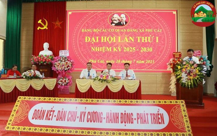 Đại hội Đảng bộ các cơ quan Đảng xã Phú Cát lần thứ I, nhiệm kỳ 2025 – 2030- Ảnh 7.