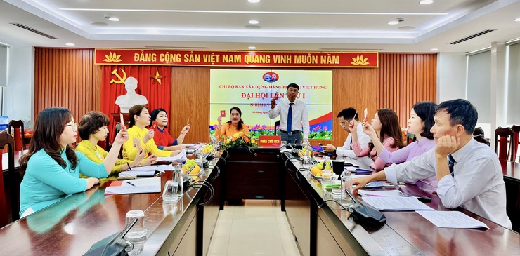 Đại hội chi bộ Ban xây dựng Đảng lần thứ I, nhiệm kỳ 2025-2030- Ảnh 4.
