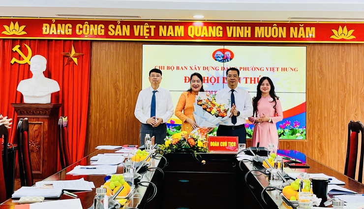 Đại hội chi bộ Ban xây dựng Đảng lần thứ I, nhiệm kỳ 2025-2030- Ảnh 2.