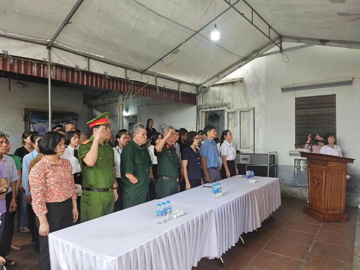 Xã Quang Minh tổ chức trọng thể lễ truy điệu và cấp Bằng Tổ quốc ghi công cho Liệt sỹ Nguyễn Văn Tíu- Ảnh 3.