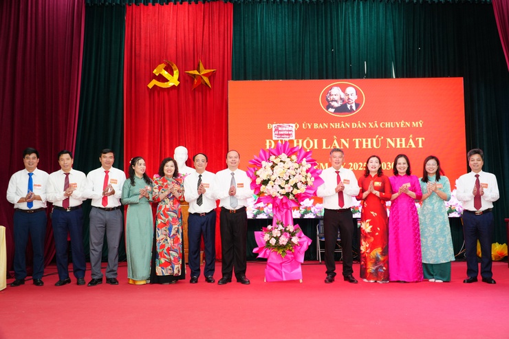 Đại hội Đảng bộ UBND xã Chuyên Mỹ lần thứ I: Quyết tâm xây dựng chính quyền hiệu năng - hiệu lực - hiệu quả- Ảnh 3.