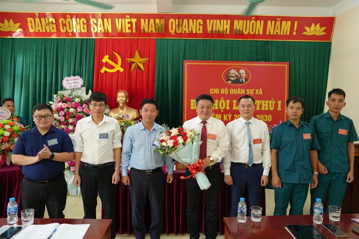 Đại hội Chi bộ Quân sự xã Thanh Oai lần thứ I, nhiệm kỳ 2025 – 2030: Dấu mốc quan trọng trong công tác xây dựng lực lượng vũ trang địa phương- Ảnh 5.