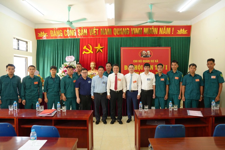 Đại hội Chi bộ Quân sự xã Thanh Oai lần thứ I, nhiệm kỳ 2025 – 2030: Dấu mốc quan trọng trong công tác xây dựng lực lượng vũ trang địa phương- Ảnh 6.