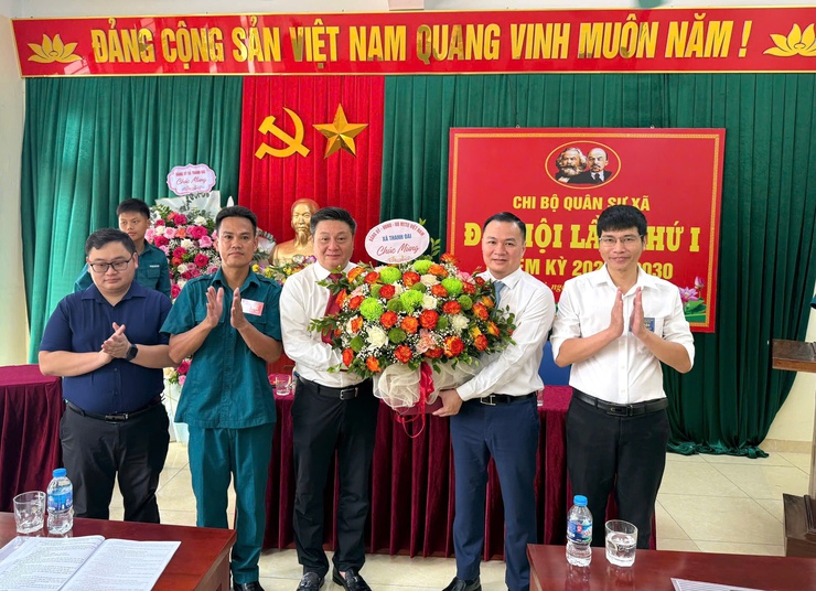 Đại hội Chi bộ Quân sự xã Thanh Oai lần thứ I, nhiệm kỳ 2025 – 2030: Dấu mốc quan trọng trong công tác xây dựng lực lượng vũ trang địa phương- Ảnh 3.