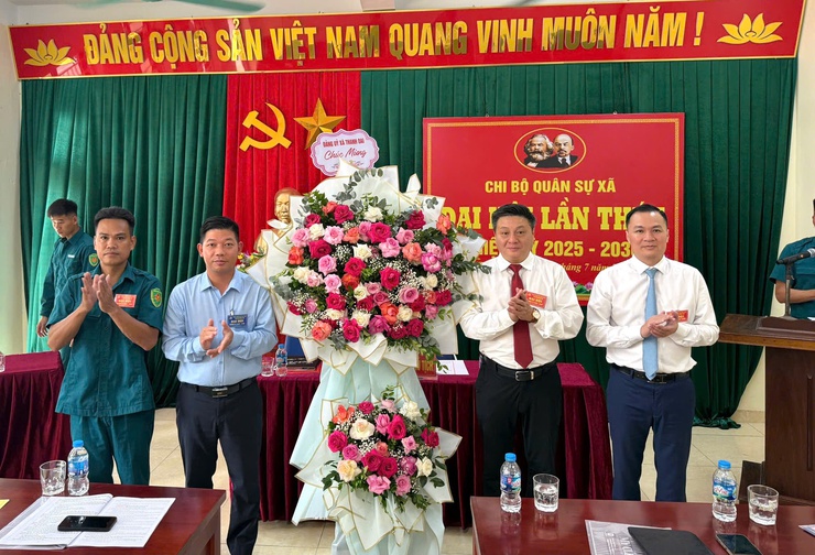 Đại hội Chi bộ Quân sự xã Thanh Oai lần thứ I, nhiệm kỳ 2025 – 2030: Dấu mốc quan trọng trong công tác xây dựng lực lượng vũ trang địa phương- Ảnh 2.