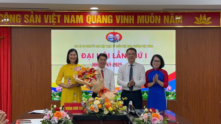 Đại hội Chi bộ Cơ quan Uỷ ban MTTQ Việt Nam phường Việt Hưng lần thứ I, nhiệm kỳ 2025 – 2030- Ảnh 10.