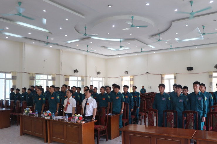 Đại hội Chi bộ Quân sự xã Bất Bạt lần thứ I, nhiệm kỳ 2025 – 2030: Dấu mốc quan trọng trong công tác xây dựng lực lượng vũ trang địa phương- Ảnh 1.