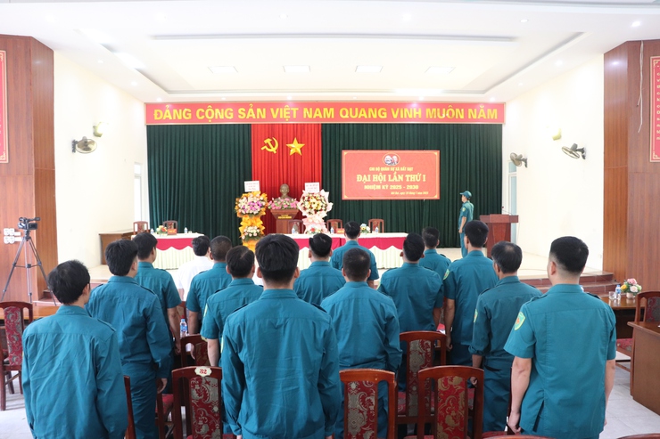 Đại hội Chi bộ Quân sự xã Bất Bạt lần thứ I, nhiệm kỳ 2025 – 2030: Dấu mốc quan trọng trong công tác xây dựng lực lượng vũ trang địa phương- Ảnh 2.