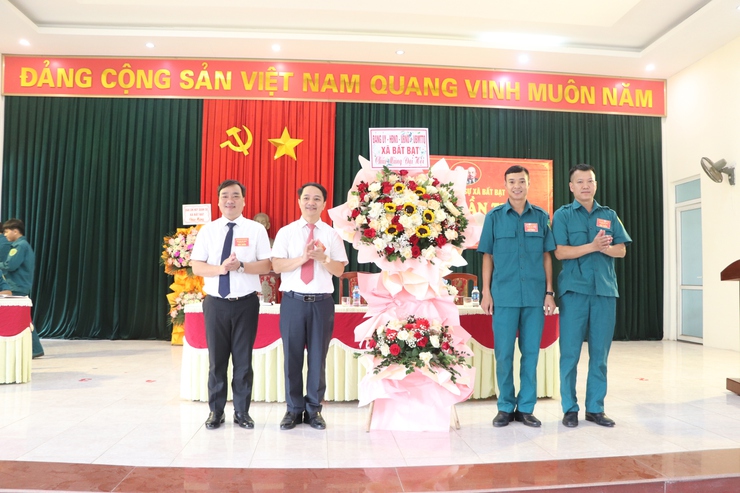 Đại hội Chi bộ Quân sự xã Bất Bạt lần thứ I, nhiệm kỳ 2025 – 2030: Dấu mốc quan trọng trong công tác xây dựng lực lượng vũ trang địa phương- Ảnh 7.