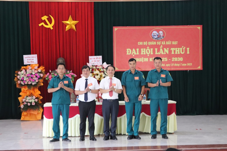 Đại hội Chi bộ Quân sự xã Bất Bạt lần thứ I, nhiệm kỳ 2025 – 2030: Dấu mốc quan trọng trong công tác xây dựng lực lượng vũ trang địa phương- Ảnh 5.