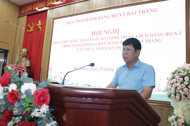 Bát Tràng quyết tâm đoàn kết, thống nhất, đẩy mạnh chuyển đổi số, xây dựng xã phát triển toàn diện, bền vững- Ảnh 7.