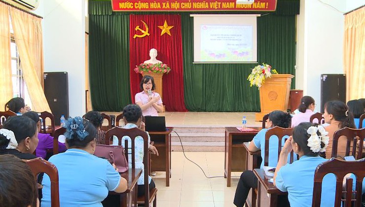 Hội LHPN xã Phúc Lộc tổ chức Hội nghị lần thứ nhất, nhiệm kỳ 2021-2026- Ảnh 8.