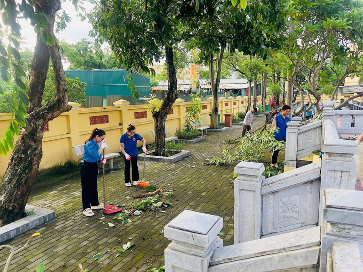 Thanh niên xã Thanh Trì viết tiếp hành trình tri ân và sẻ chia- Ảnh 4.
