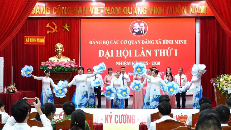 Đảng bộ các cơ quan Đảng xã Bình Minh tổ chức Đại hội lần thứ Nhất, nhiệm kỳ 2025 – 2030: Đoàn kết- Dân chủ- Kỷ cương-Đổi mới- Phát triển.- Ảnh 2.
