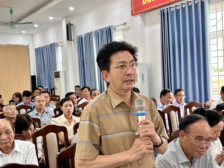 XÃ ĐẠI THANH: HỘI NGHỊ GIAO BAN THÁNG 7 NĂM 2025 GIỮA ĐẢNG ỦY - HĐND - UBND - UB.MTTQVN XÃ VỚI CÁC CƠ QUAN, ĐƠN VỊ, THÔN, TỔ DÂN PHỐ- Ảnh 7.