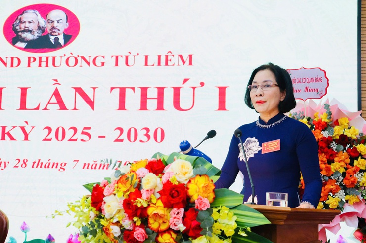 Đại hội Đảng bộ UBND phường Từ Liêm lần thứ nhất, Nhiệm kỳ 2025 - 2030- Ảnh 3.