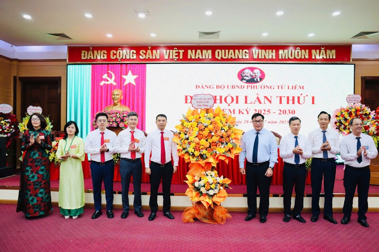 Đại hội Đảng bộ UBND phường Từ Liêm lần thứ nhất, Nhiệm kỳ 2025 - 2030- Ảnh 6.
