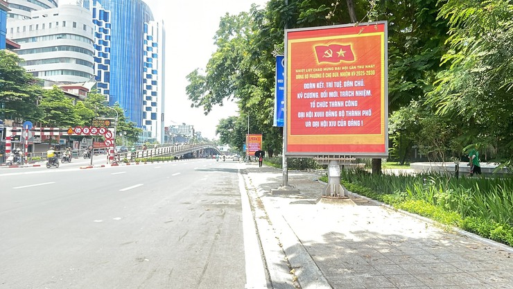Ô Chợ Dừa rực rỡ chào mừng Đại hội đại biểu Đảng bộ Phường lần thứ I, nhiệm kỳ 2025-2030- Ảnh 6.