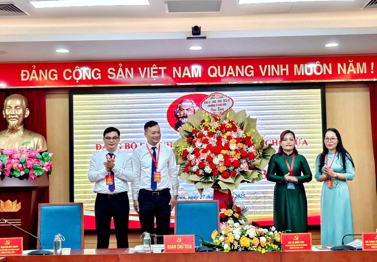 Đại hội lần thứ nhất Đảng bộ Doanh nghiệp Phường Ô Chợ Dừa, nhiệm kỳ 2025- 2030- Ảnh 2.