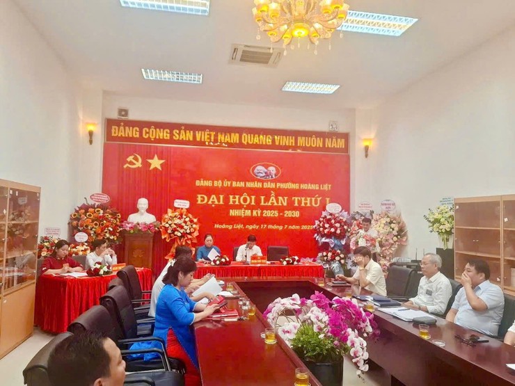 Đảng bộ UBND phường Hoàng Liệt tổ chức thành công Đại hội lần thứ I, nhiệm kỳ 2025-2030- Ảnh 3.