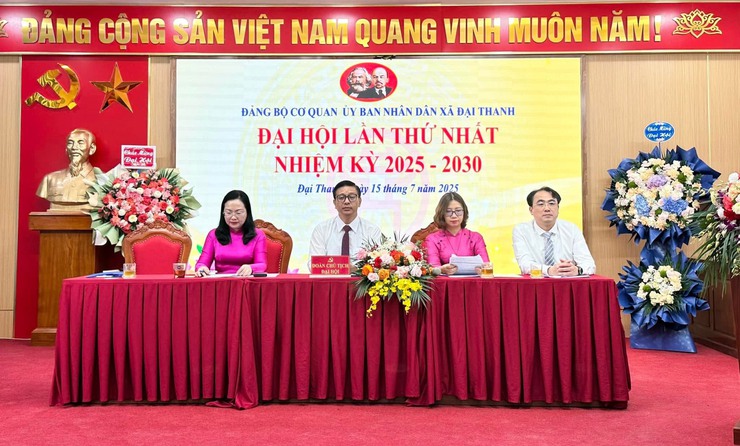 Xã Đại Thanh tăng cường công tác trang trí, tuyên truyền, vệ sinh môi trường, chỉnh trang cảnh quan đô thị Chào mừng Đại hội Đảng bộ xã Đại Thanh lần thứ I nhiệm kỳ 2025-2030, Chào mừng Kỷ niệm 80 năm Cách mạng Tháng tám và Quốc khánh 2/9- Ảnh 4.