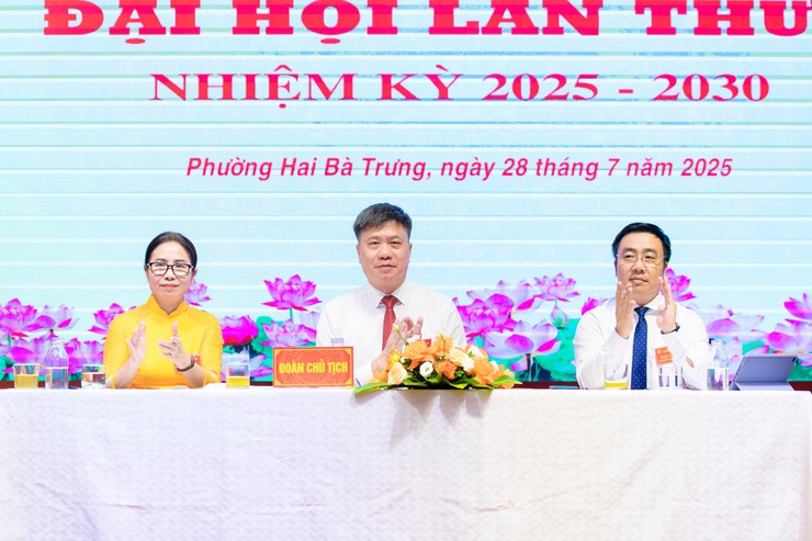 Đại hội Đảng bộ Ủy ban nhân dân phường Hai Bà Trưng lần thứ I, nhiệm kỳ 2025 - 2030- Ảnh 4.