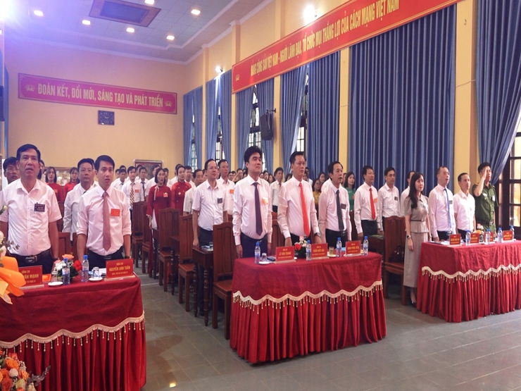 Đại hội Đảng bộ xã Hương Sơn lần thứ nhất, Đại hội của đoàn kết, dân chủ ,đổi mới và phát triển- Ảnh 1.