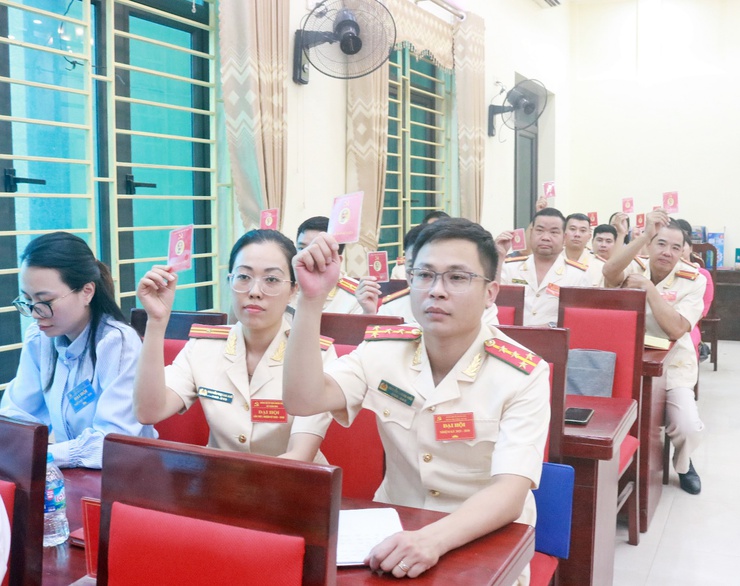 Đồng chí Bí thư Đảng ủy xã dự Đại hội Đảng bộ Công an xã Xuân Mai lần thứ I, nhiệm kỳ 2025 - 2030- Ảnh 9. Đồng chí Bí thư Đảng ủy xã dự Đại hội Đảng bộ Công an xã Xuân Mai lần thứ I, nhiệm kỳ 2025 - 2030- Ảnh 9.