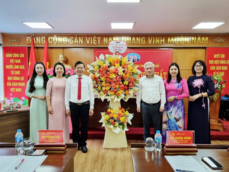 Phường Đại Mỗ hoàn thành công tác Đại hội Chi bộ, Đảng bộ cấp cơ sở- Ảnh 1.