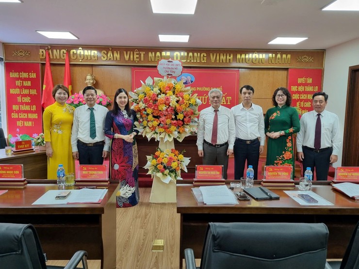 Phường Đại Mỗ hoàn thành công tác Đại hội Chi bộ, Đảng bộ cấp cơ sở- Ảnh 4.