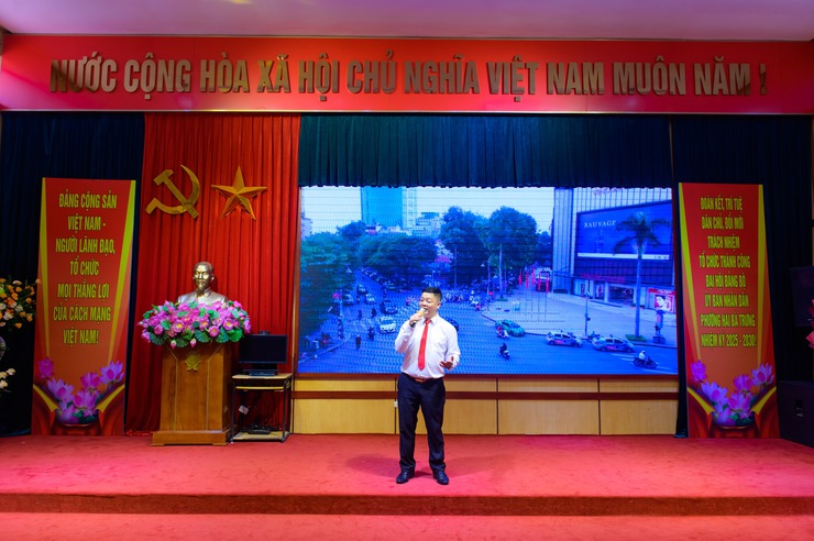 Đại hội Đảng bộ Ủy ban nhân dân phường Hai Bà Trưng lần thứ I, nhiệm kỳ 2025 - 2030- Ảnh 2.