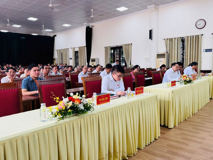 Kỳ họp thứ hai HĐND xã Thanh Trì: Phát huy dân chủ, quyết nghị nhiều nội dung quan trọng- Ảnh 1.