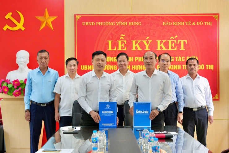 PHƯỜNG VĨNH HƯNG – BÁO KINH TẾ VÀ ĐÔ THỊ TĂNG CƯỜNG PHỐI HỢP TRONG CÔNG TÁC TRUYỀN THÔNG GIAI ĐOẠN MỚI- Ảnh 3.