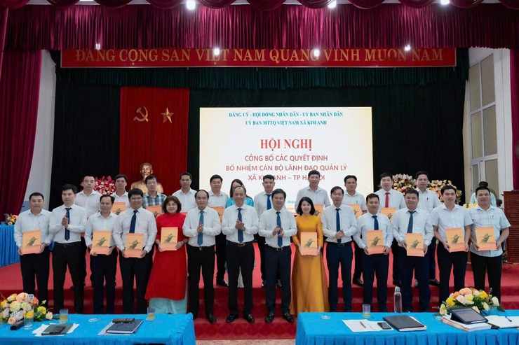 HỘI ĐỒNG NHÂN DÂN XÃ KIM ANH TỔ CHỨC KỲ HỌP LẦN THỨ NHẤT- Ảnh 5.