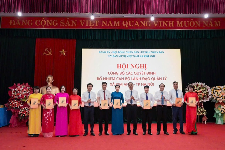 HỘI ĐỒNG NHÂN DÂN XÃ KIM ANH TỔ CHỨC KỲ HỌP LẦN THỨ NHẤT- Ảnh 6.