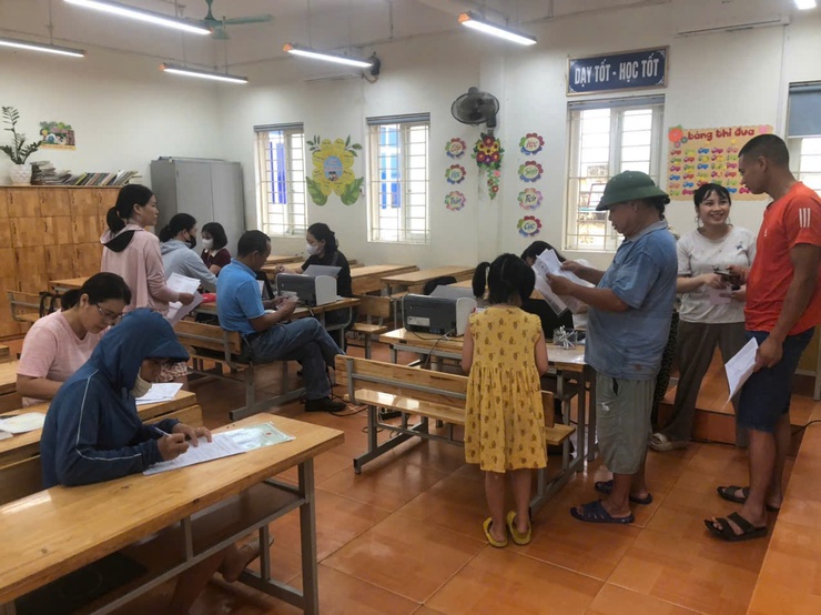 Tam Hưng hoàn thành tuyển sinh lớp 1 năm học 2025–2026 đạt và vượt chỉ tiêu- Ảnh 1.
