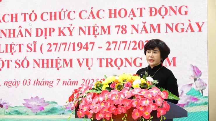 XÃ BÌNH MINH: TỔ CHỨC HỘI NGHỊ TRIỂN KHAI KẾ HOẠCH TỔ CHỨC CÁC HOẠT ĐỘNG ĐỀN ƠN ĐÁP NGHĨA NHÂN KỈ NIỆM 78 NĂM NGÀY THƯƠNG BINH LIỆT SỸ- Ảnh 2.